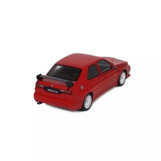 ALFA ROMEO 155 GTA STRADALE ALFA RED 130 1993 OttO mobile 1:18 Resinemodell (Türen, Motorhaube... nicht zu öffnen!)